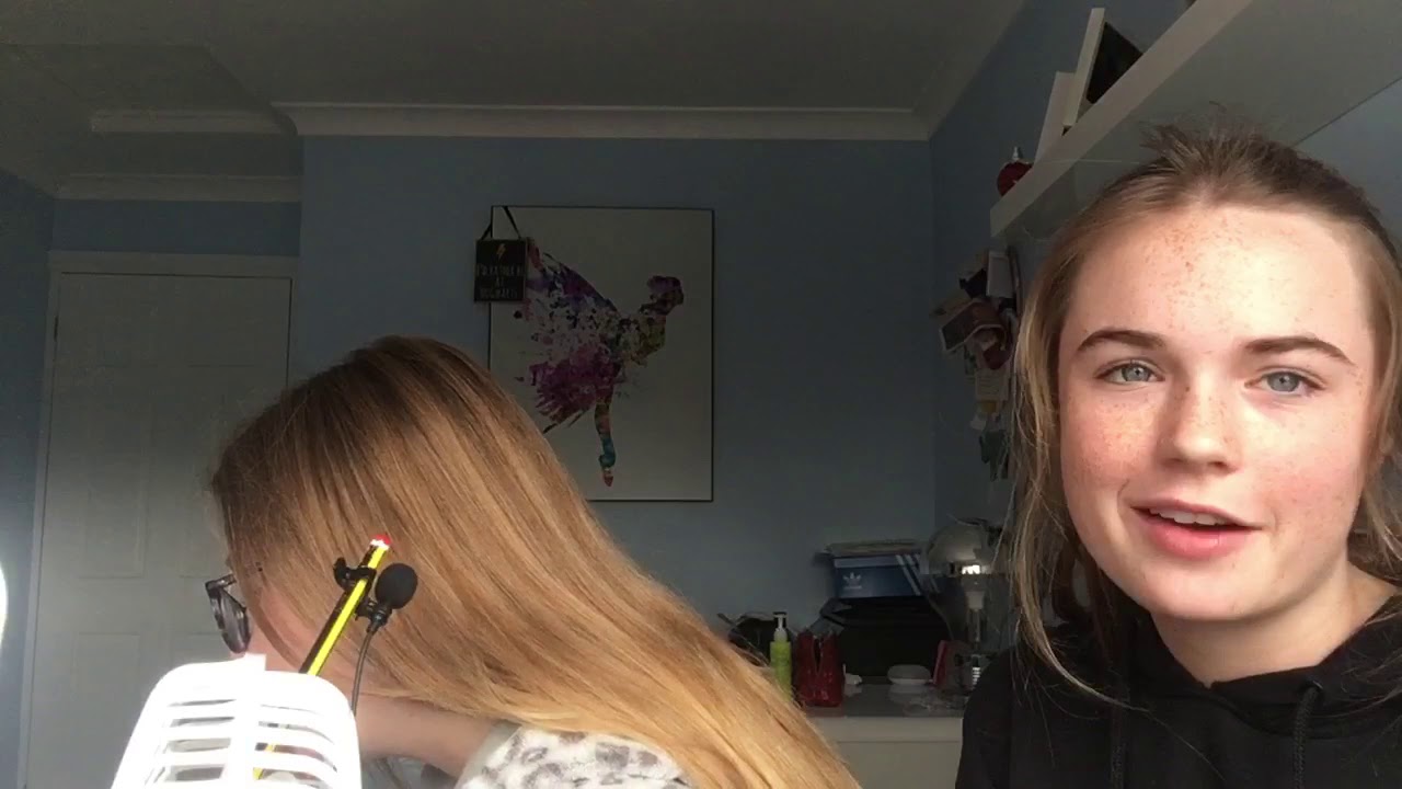 ASMR HAIR TRIGGERS WITH MY SIS