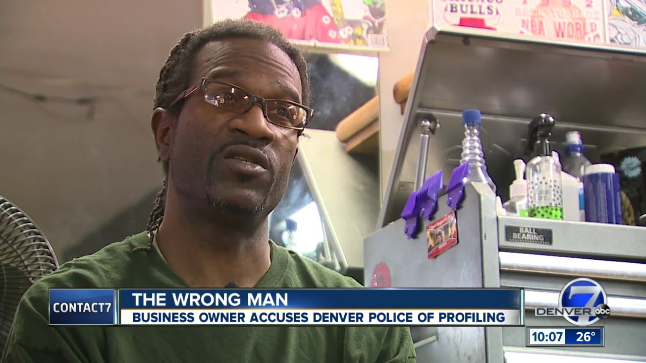 Denver barber seeks retribution over arrest of 'riding while black'