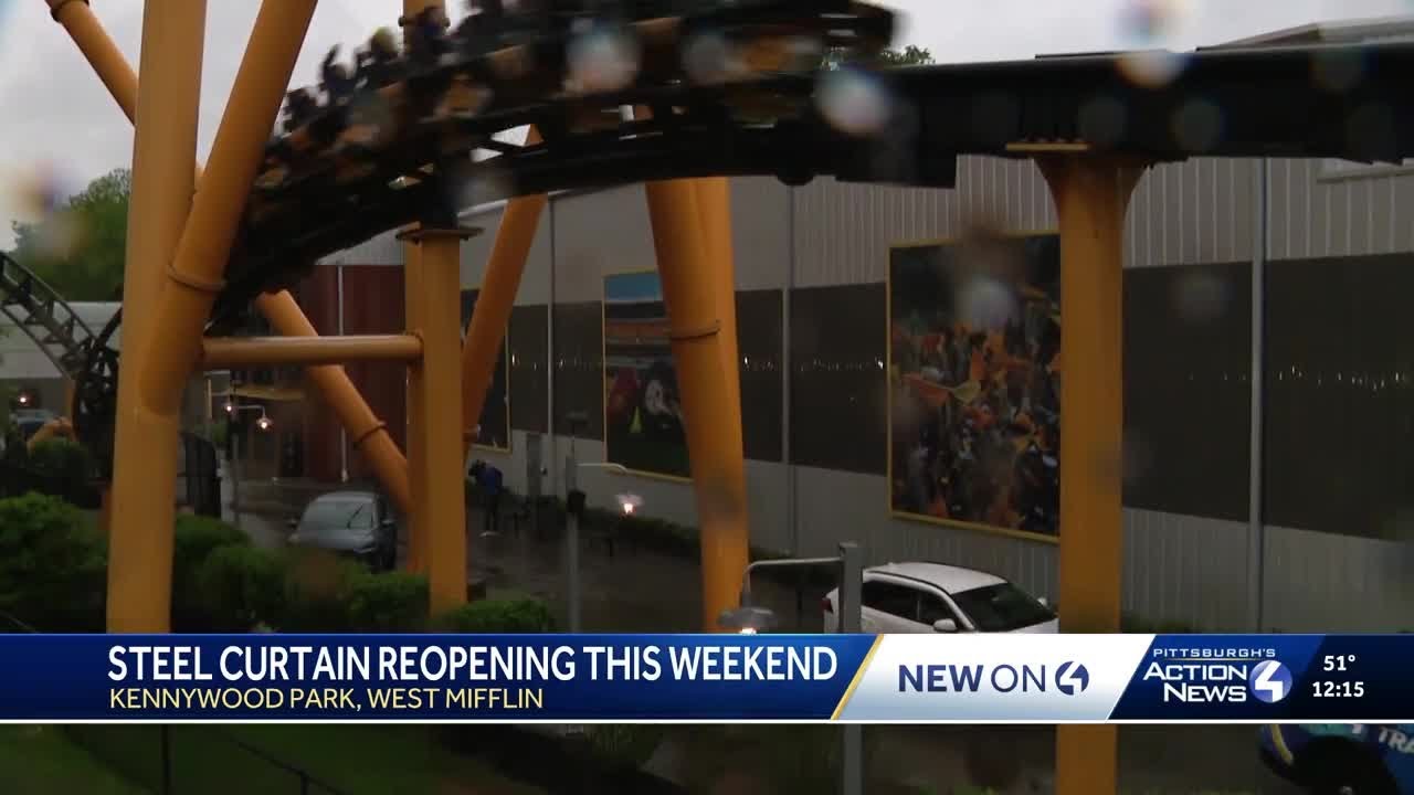 Kennywood's Steel Curtain to open this weekend