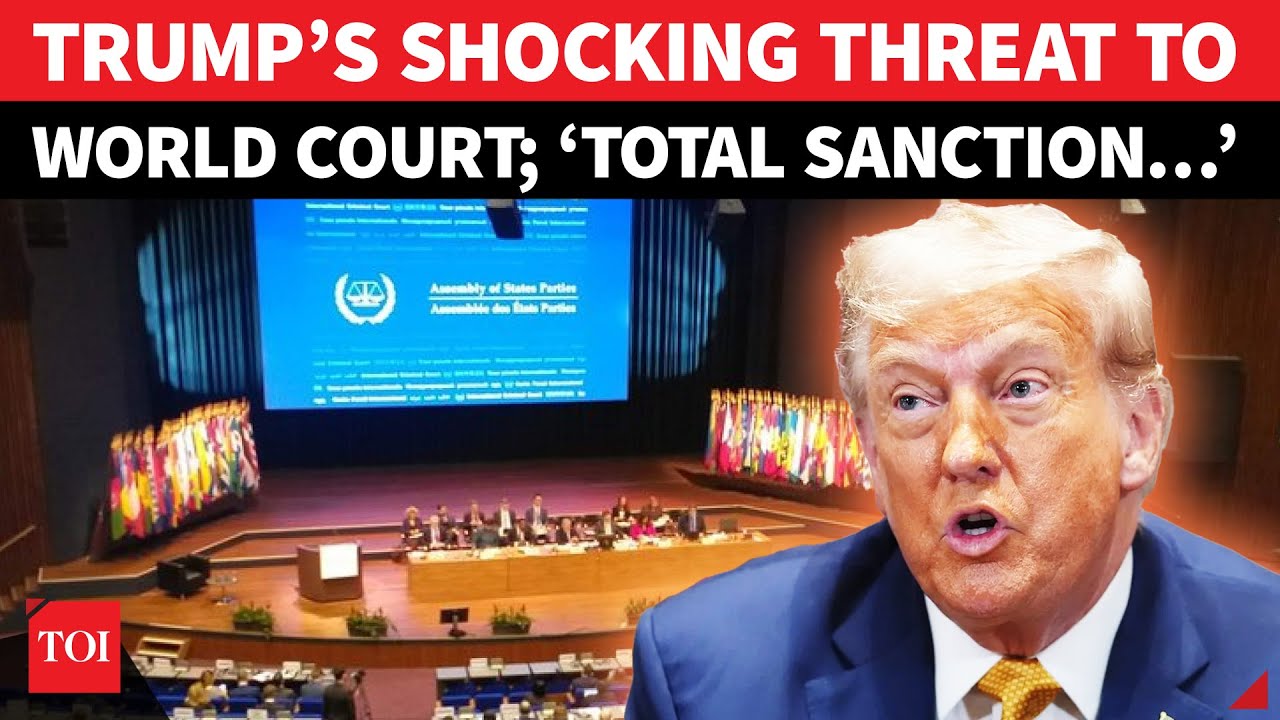 Trump Puts World Court On Notice; Threatens Of Sanctions After Warrants Against Israel Officials