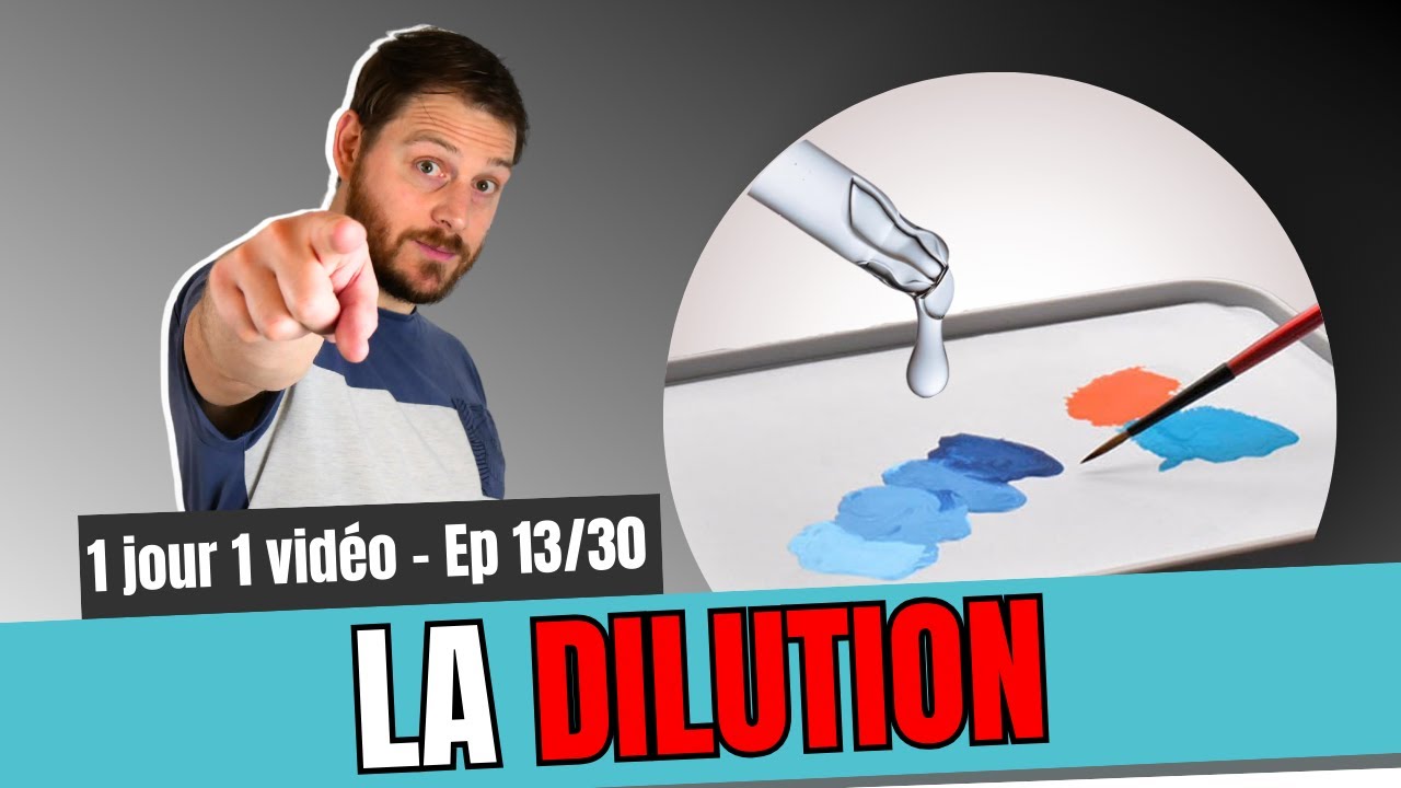 Bien diluer sa peinture - apprendre la peinture sur figurine