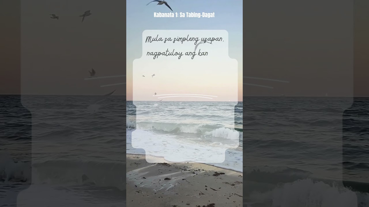 Kwentong Pag-ibig | Kabanata 1: Sa tabing-dagat   #chill #lovestory #tagalogstories #pinoystories