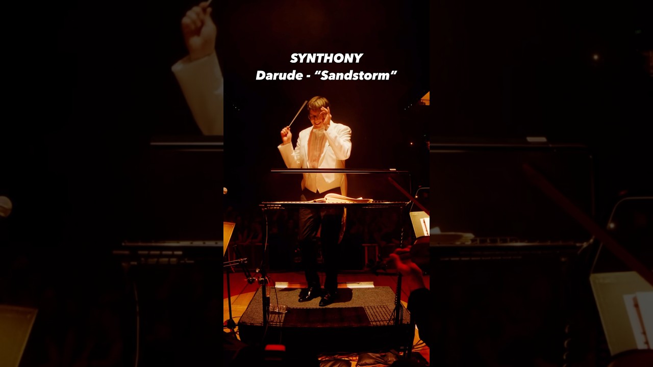 SYNTHONY - Darude - &ldquo;Sandstorm&rdquo; is LIVE on our channel! 🔥 #synthony #orchestra #trance #edm