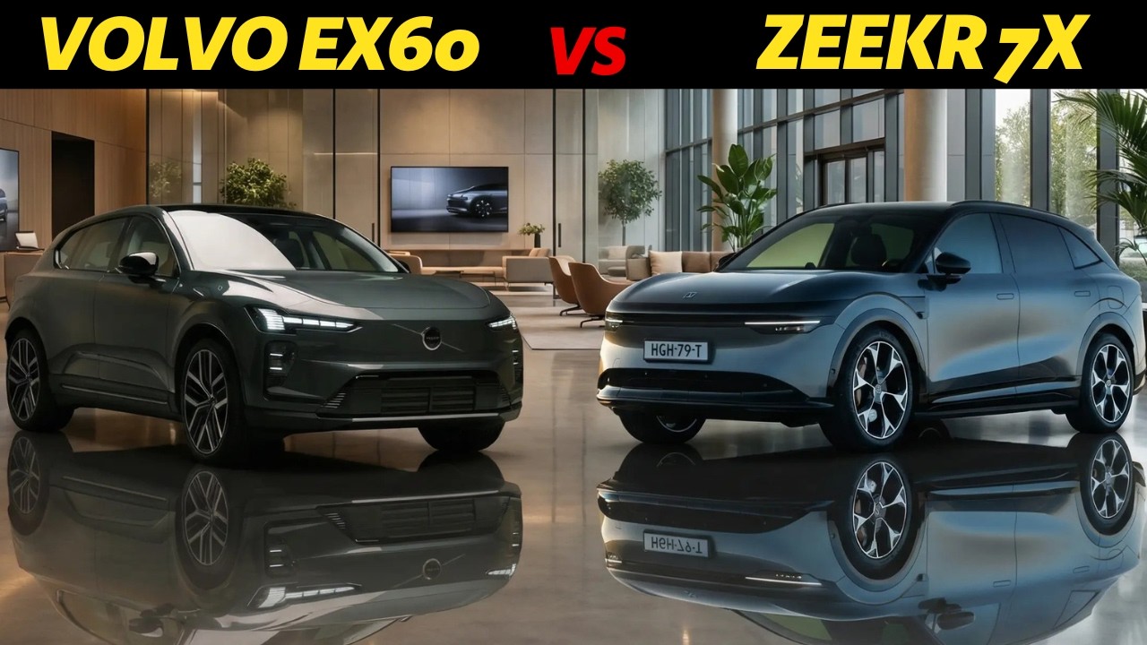 Volvo EX60 2026 года против Zeekr 7X 2026 года – шведская безопасность или китайские технологии?