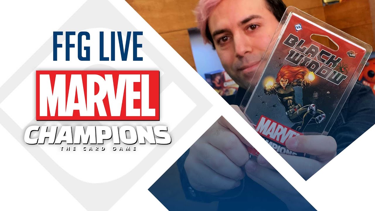 Marvel Champions: Black Widow Hero Pack Announcement