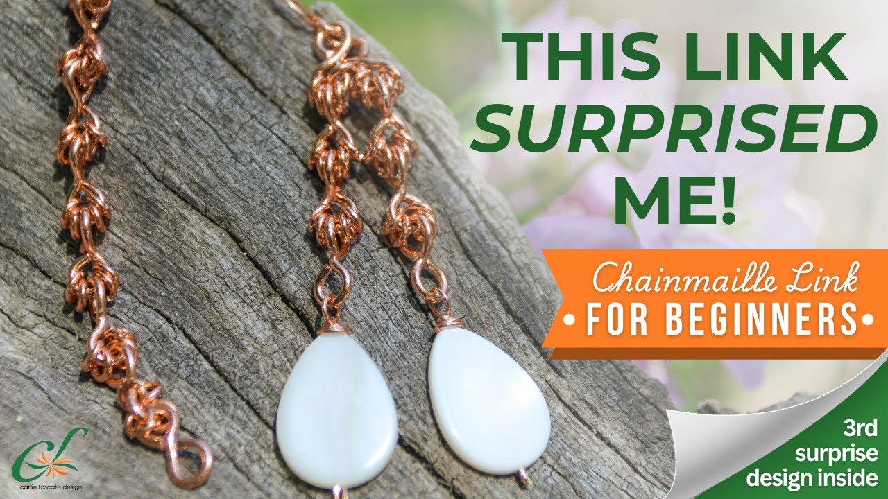 How to Make a Chainmaille Link for Beginners | Easy DIY Chain Jewelry