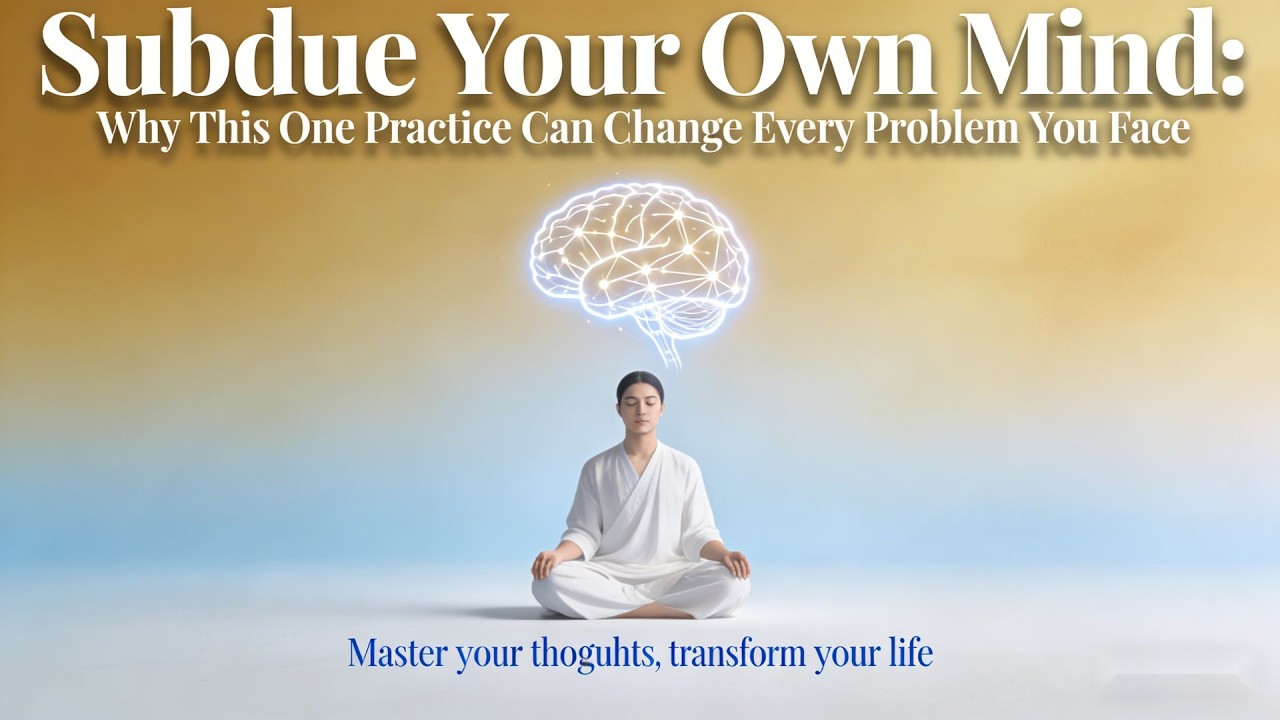 Subdue Your Own Mind：Why This One Practice Can Change Every Problem You Face？
