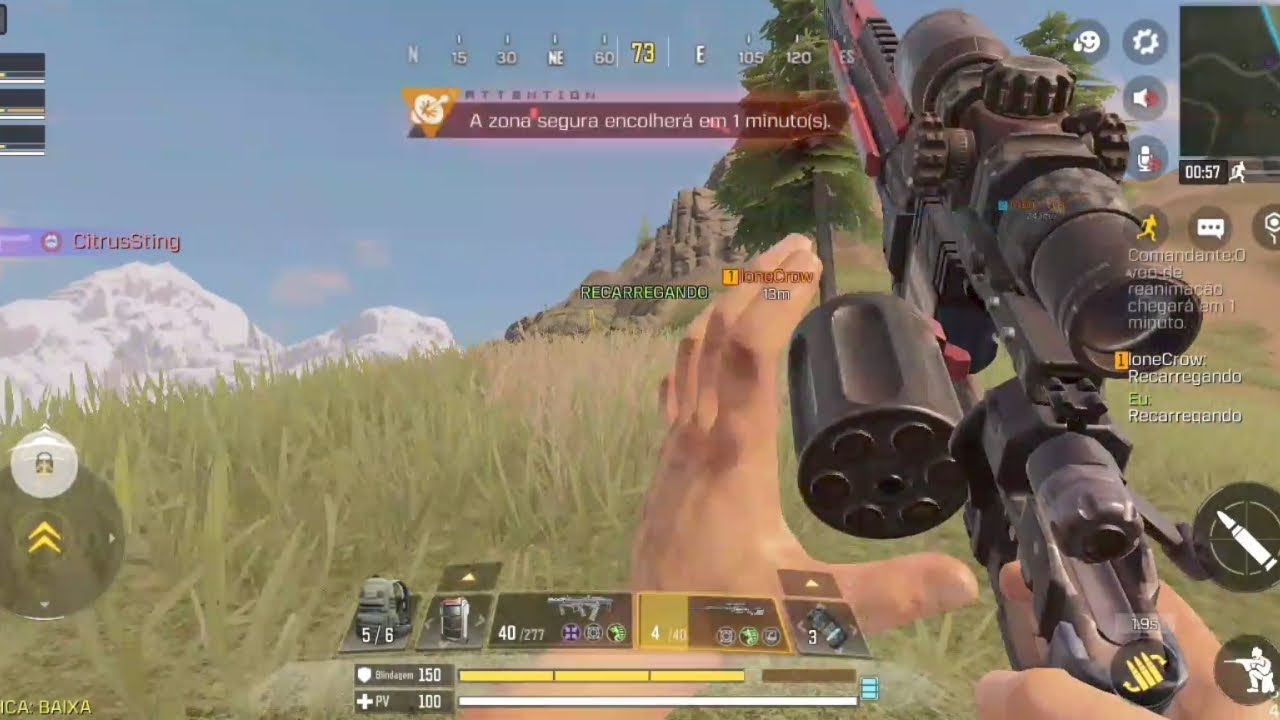 Call of Duty: Mobile, bug da mira precisa.