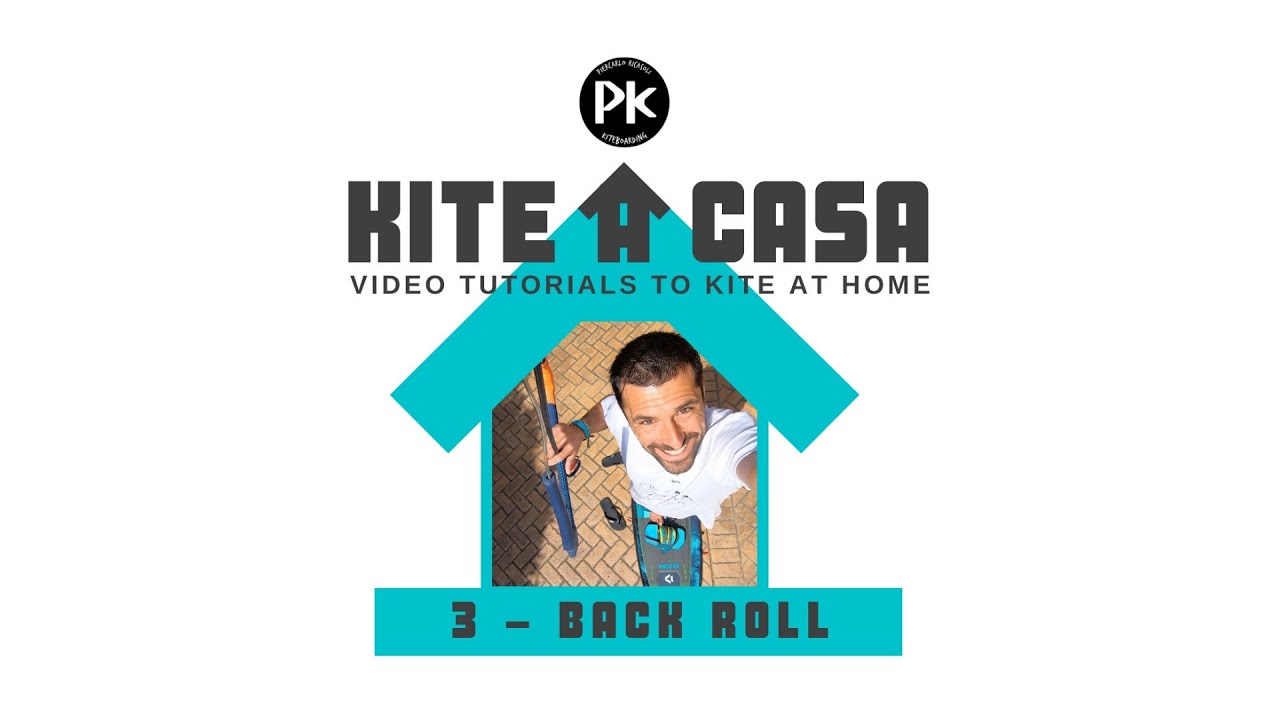 KITE A CASA - BACK ROLL - VIDEO TUTORIAL (SUB ENG)