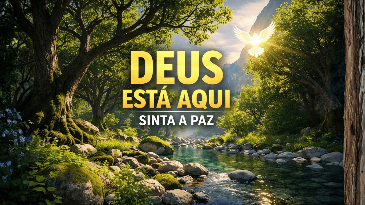 🎵 Louvor de Adoração – Tua Voz É Paz | Música Gospel Para Orar e Sentir Deus