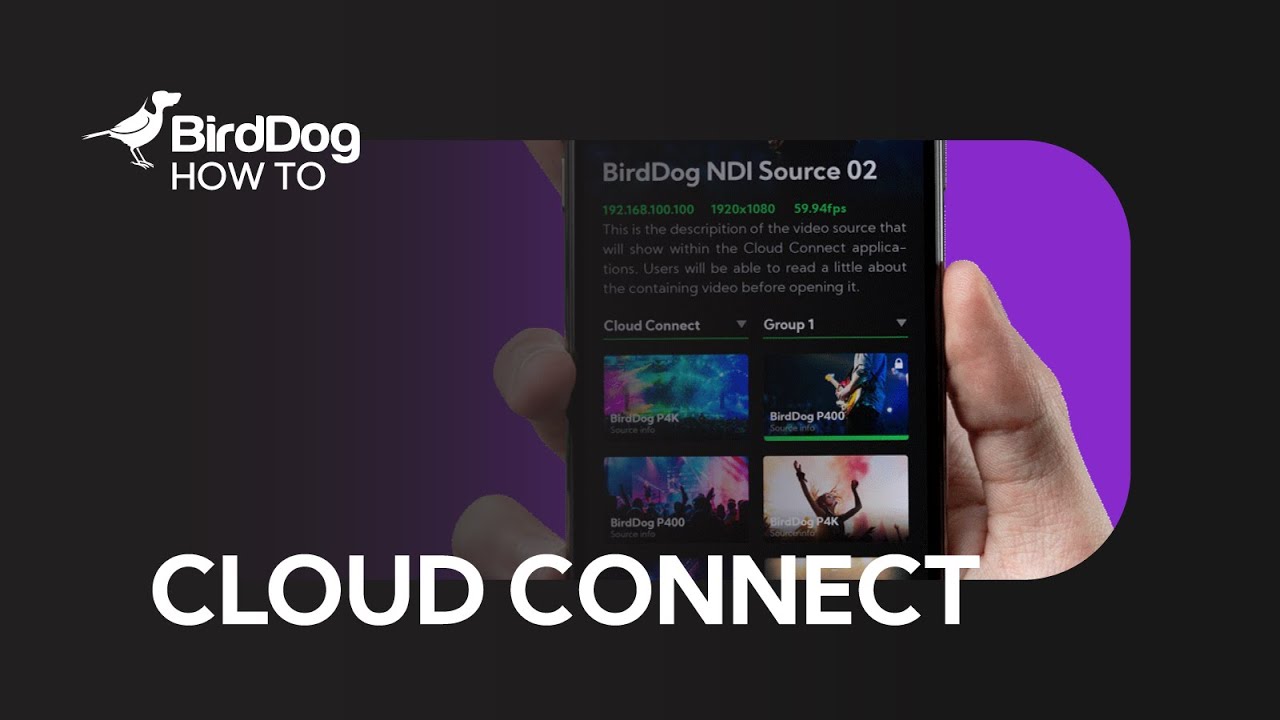 Cloud Connect How To - Incorporating Remote NDI Sources
