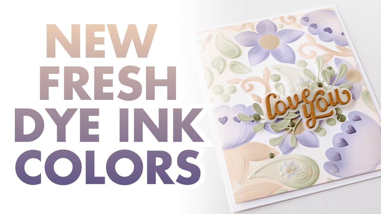 Дайте волю творчеству с новыми свежими цветами чернил