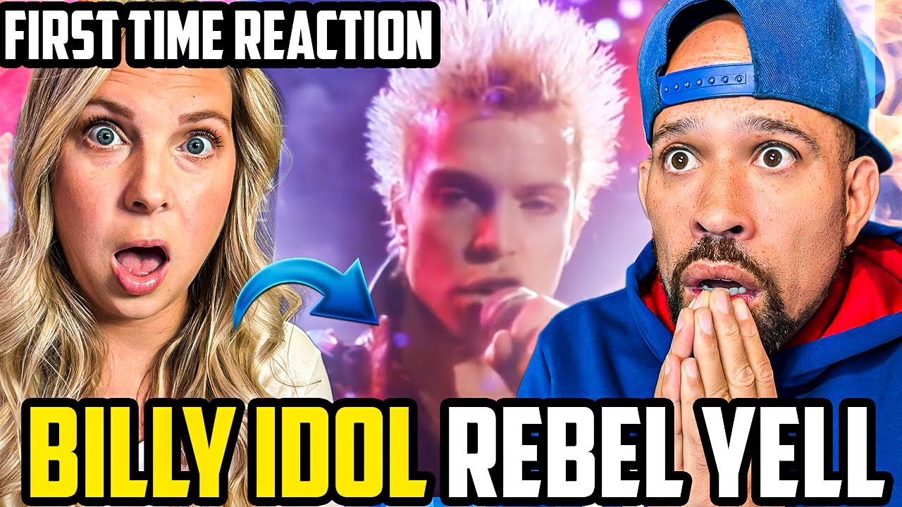WiFES INTRO to Billy Idol - Rebel Yell REACTION! More, More please... lol