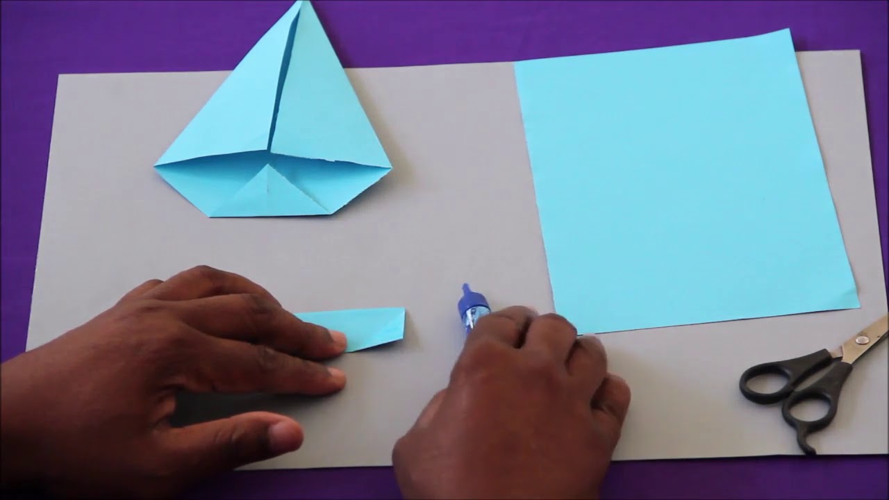 Disciplina de Educação Visual – 6ª e 7ª  Classe -  Recorte, Colagem e Dobragem