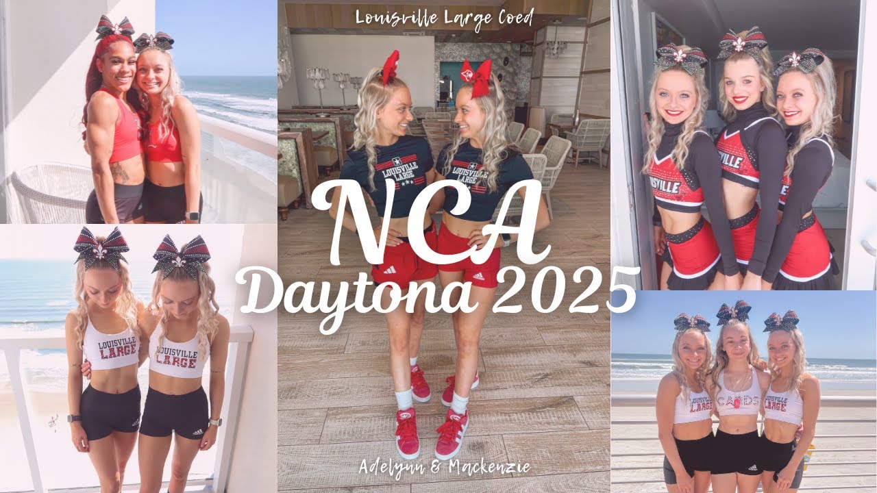 Daytona Vlog 2025 I NCA I Louisville Large Coed