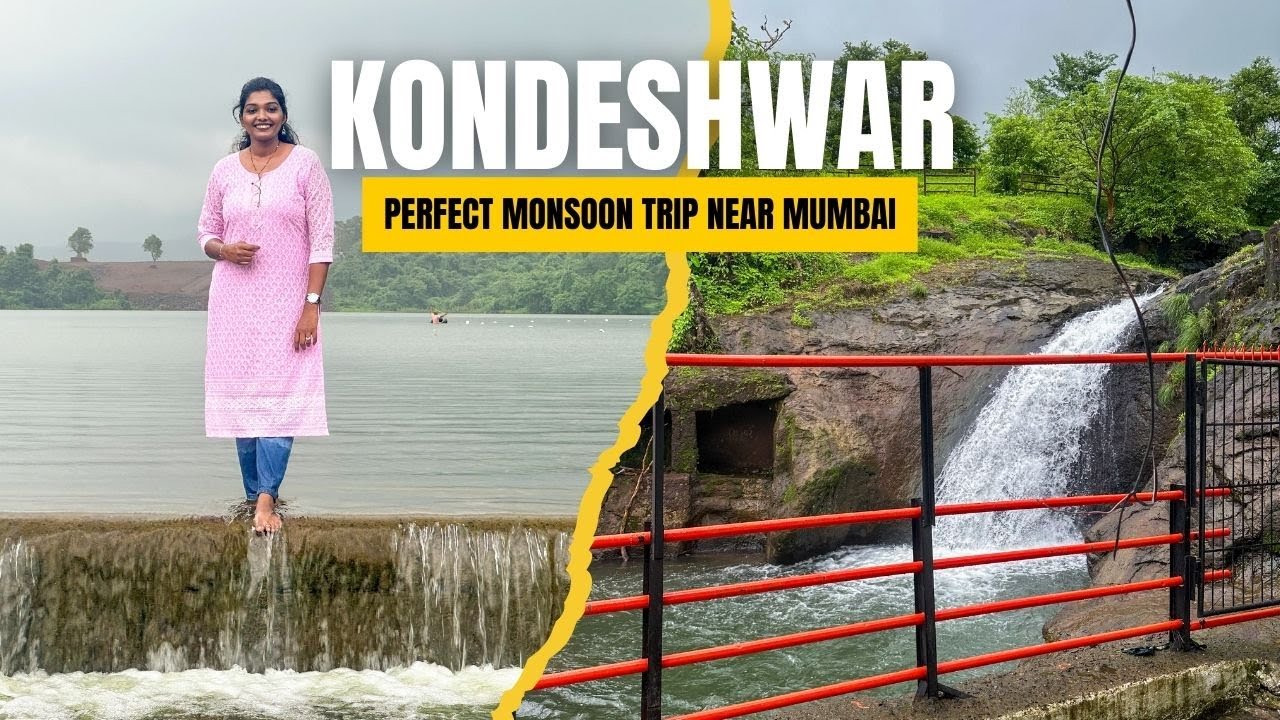 Kondeshwar | Badlapur bhoj dam | Kondeshwar temple and waterfall | Badlapur kondeshwar