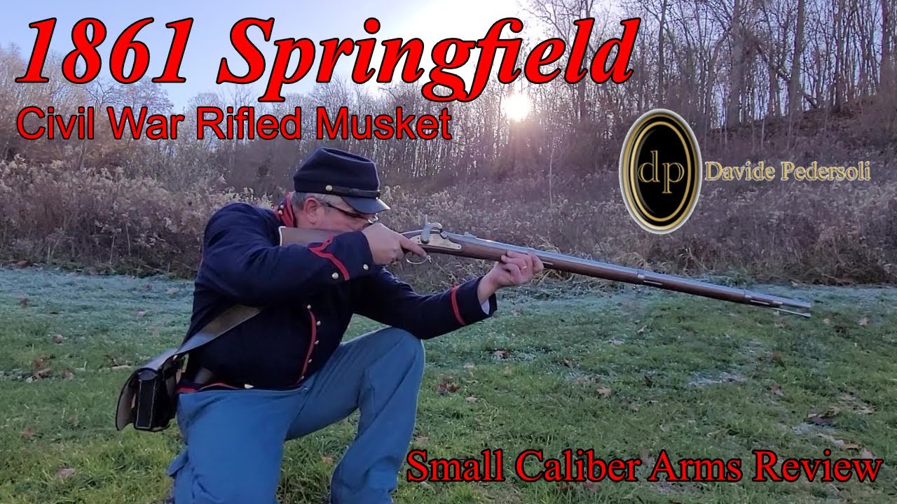 Нарезной мушкет Springfield 1861 года | Pedersoli | Дульнозарядное ружьё времён Гражданской войны