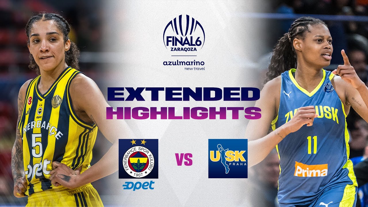 Semi-Finals: Fenerbahce Opet v ZVVZ USK Praha | Highlights | EuroLeague Women 2024-25