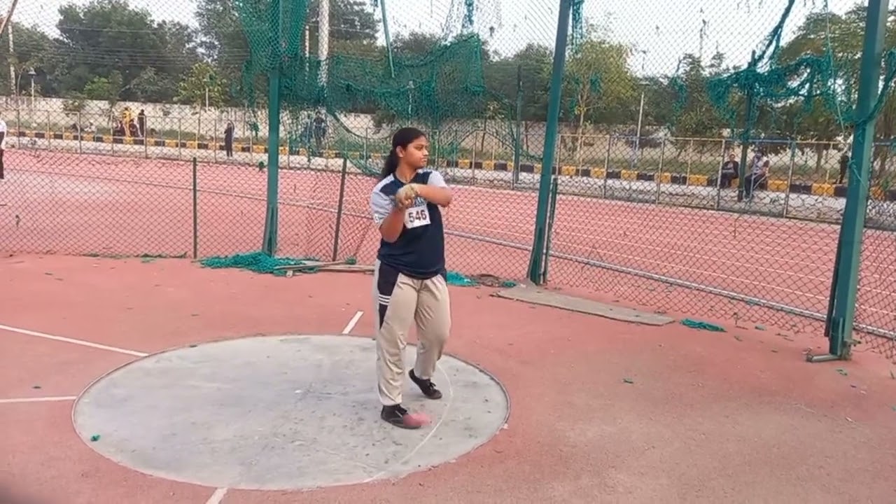 Hammer Throw Under-17 Girls# 67th Punjab School Athletics Meet #Sangrur# Punjab