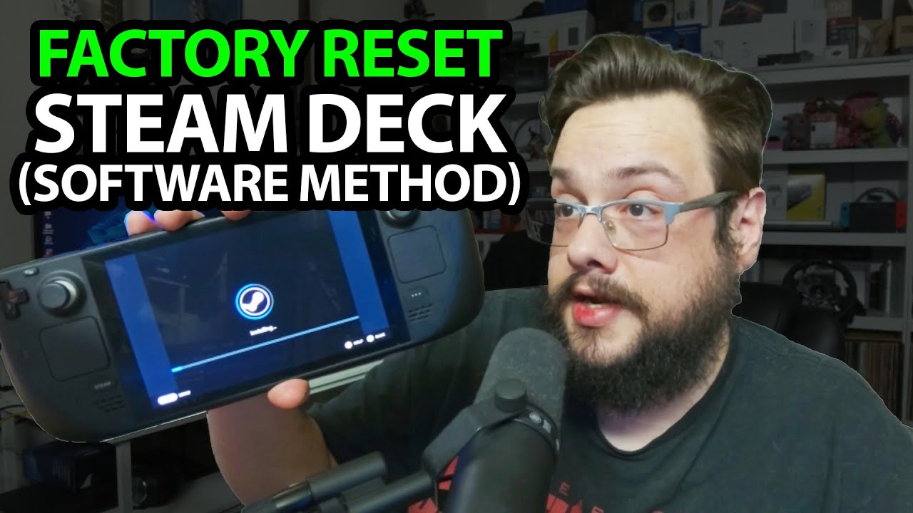How to Factory Reset your Steam Deck (Software Method)