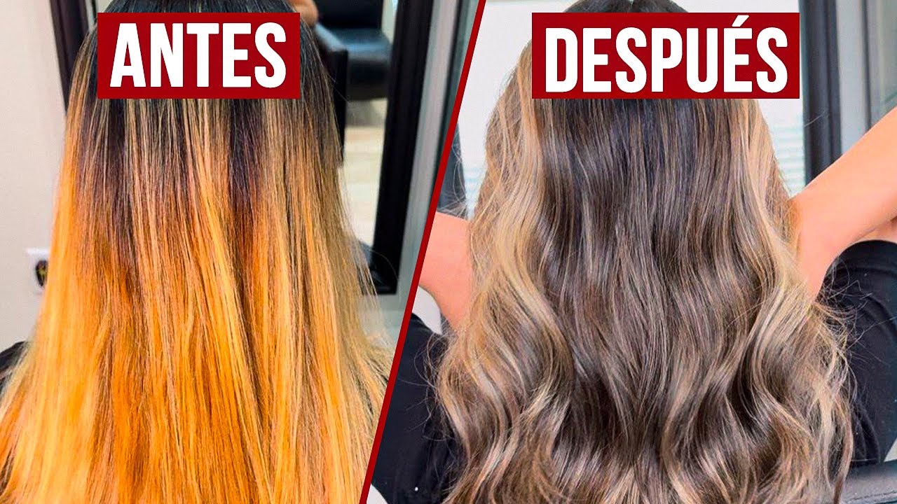 Cómo Neutralizar el color Naranja del Cabello