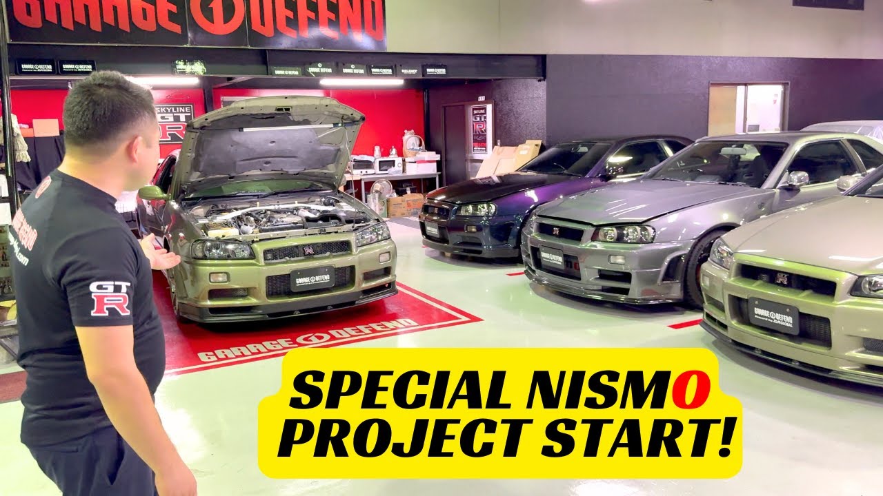 СУПЕРСПЕЦИАЛЬНЫЙ ПРОЕКТ NISMO! GT-R R34 MSPEC NUR направляется на завод NISMO OMORI / NISMO CRS.