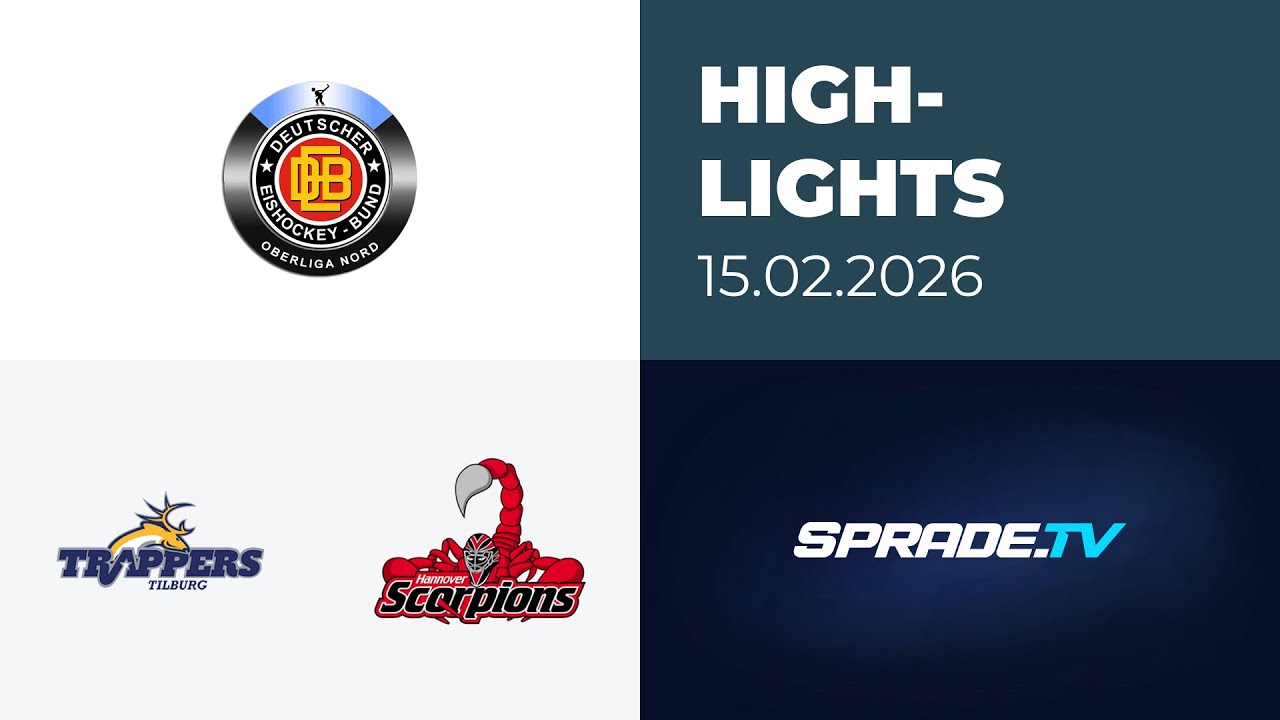 15.02.2026 - Highlights - Tilburg Trappers vs. Hannover Scorpions