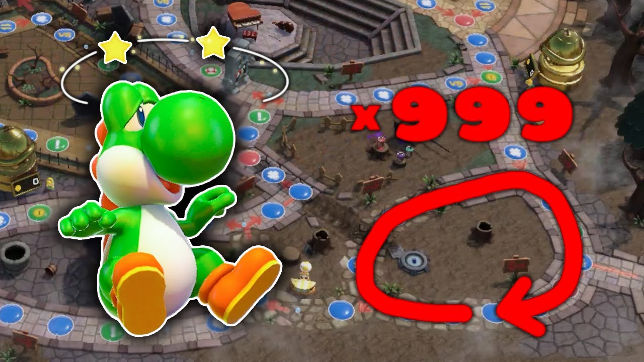 Mario Party Superstars BUT we're TRAPPED at the START!