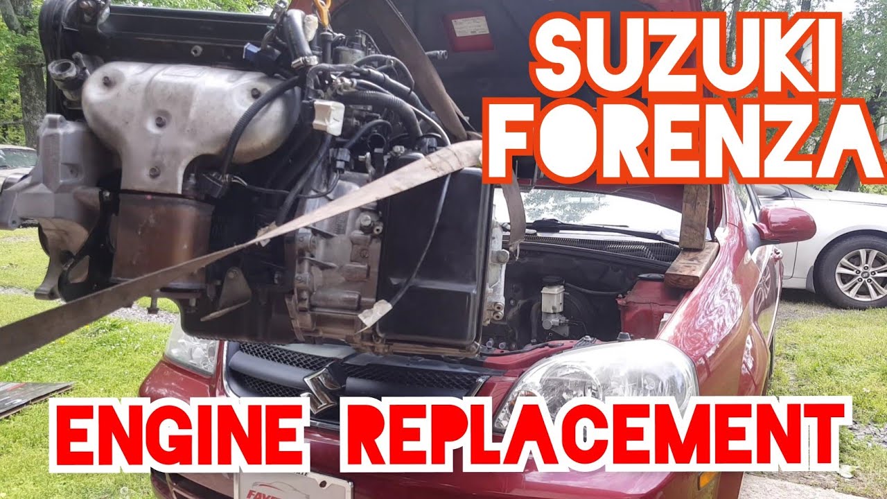 Suzuki Forenza/Optra/Excell/Lacetti 2.0l engine/transmission replacement 2004-2008