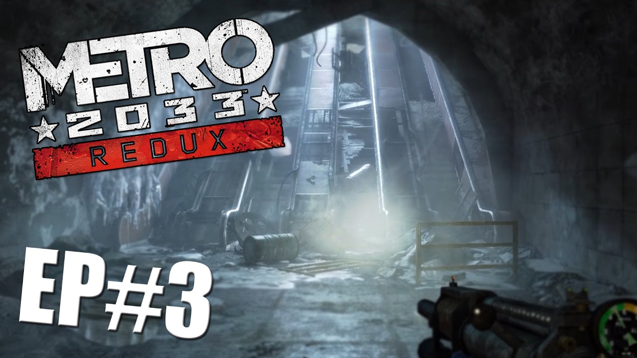 ¡POR FIN VEMOS EL CIELO! ☀️ | Metro 2033 Redux #3 - Desafío de tiro + Estafa Maestra