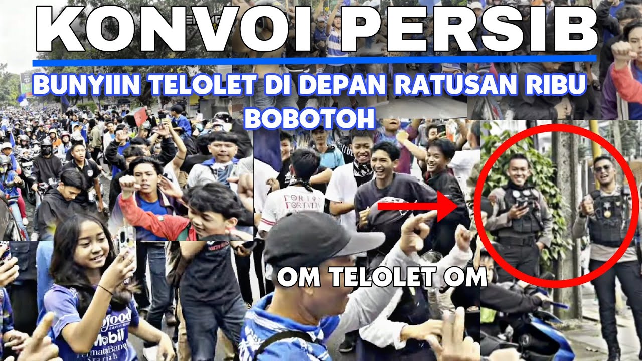 PERSIB JUARA ‼️KAWAL KONVOI PERSIB PAKAI MOBIL TELOLET BASURI