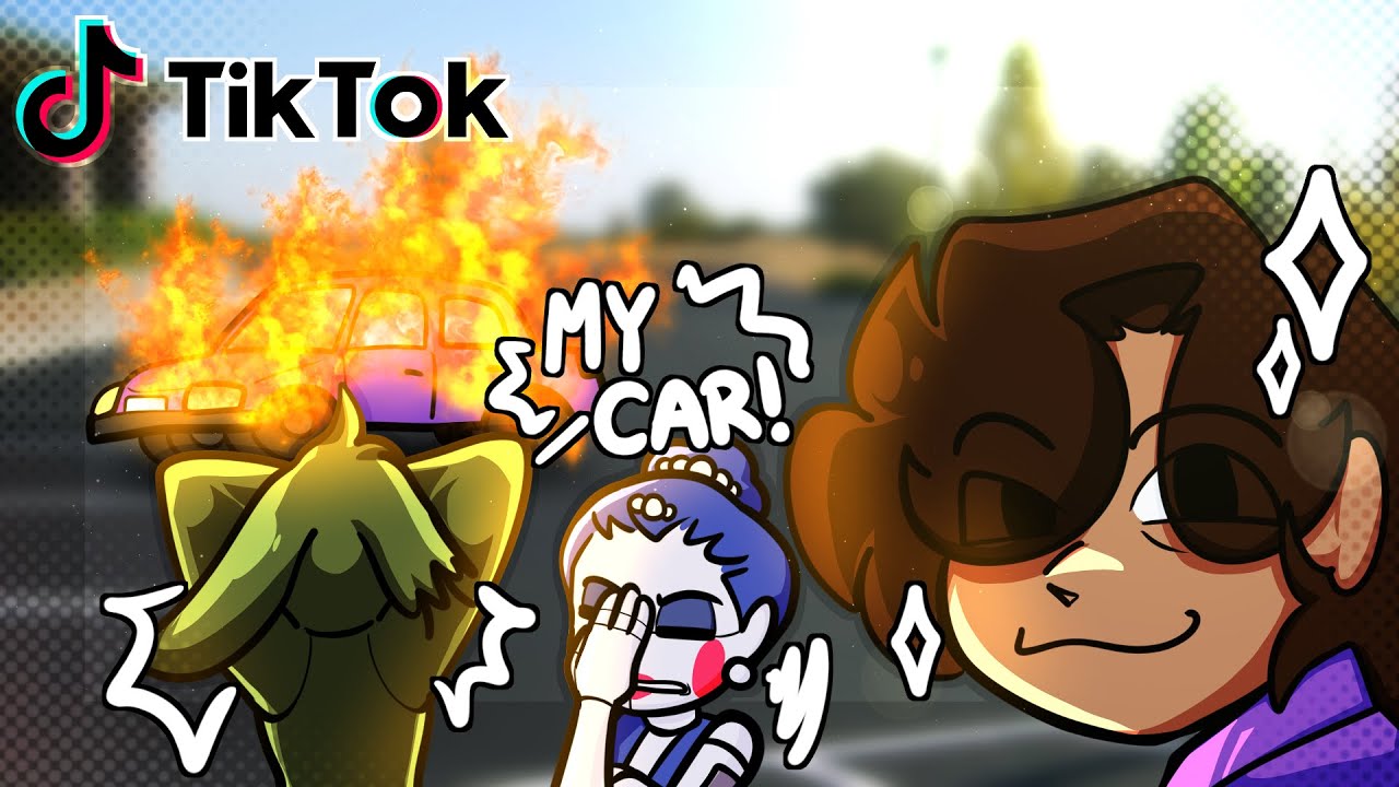 Michael Afton And Freddy REACT To Afton Family TikToks That Cause Springtrap Pain!?