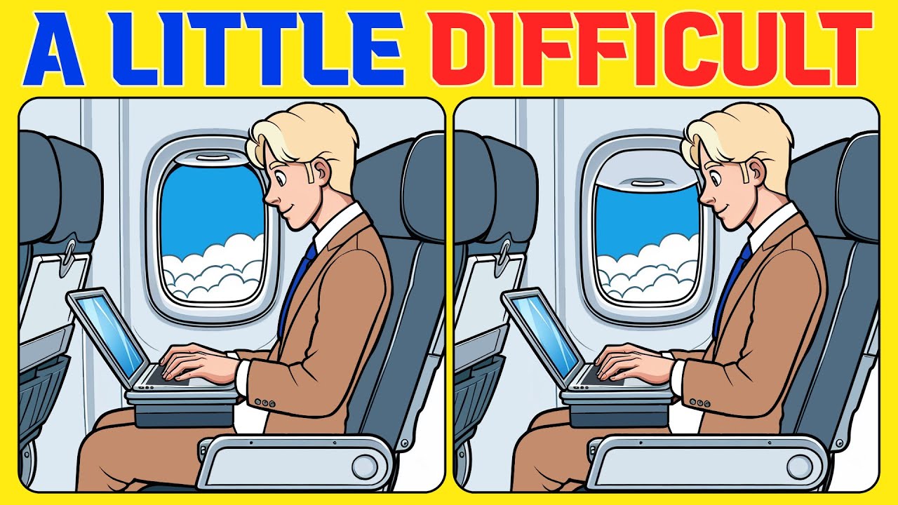 🧠🧩Spot the Difference | Brain Teasers《A Little Difficult》