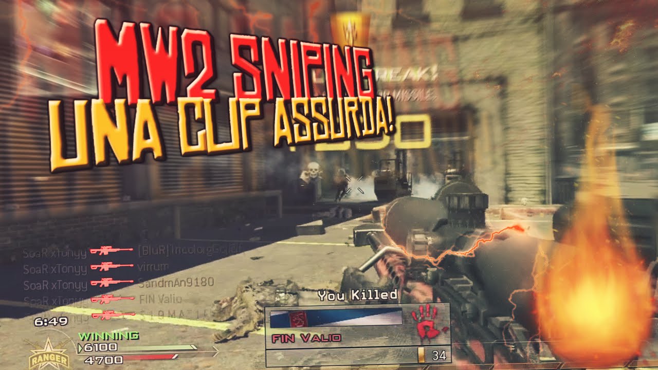 UNA CLIP ASSURDA! - MW2 SNIPING w/Stallions
