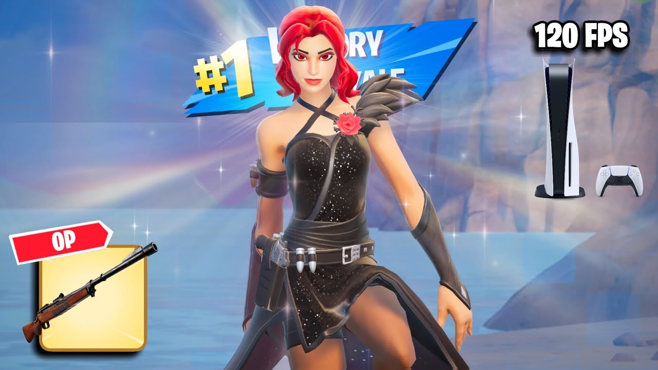 Almost got a 20 Bomb with the New Gala Glimmer Skin In Fortnite Chapter 6 Season 1 | PS5 120 FPS