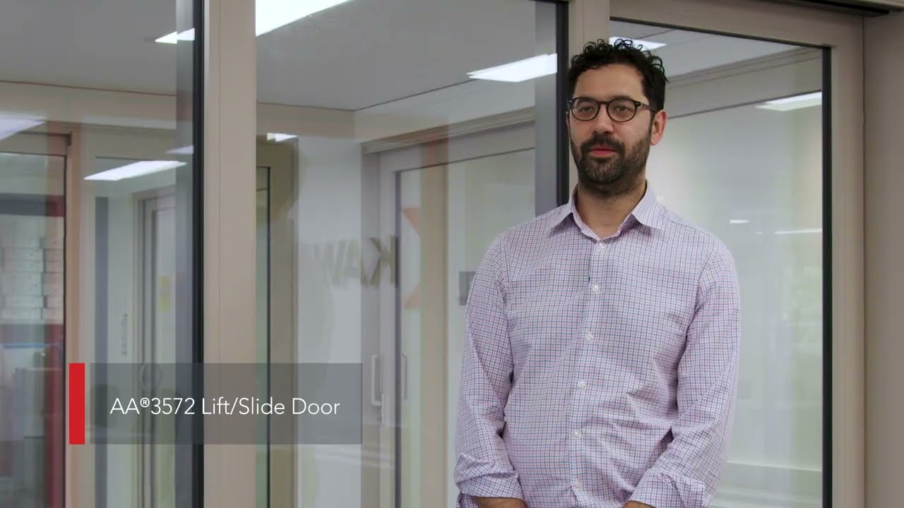 Kawneer UK l AA®3572 Lift/ Slide Door