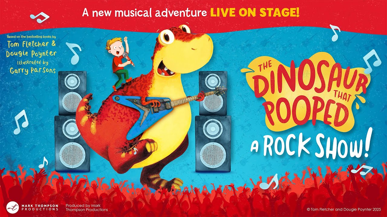 🦖💩 THE DINOSAUR THAT POOPED A ROCK SHOW | UK TOUR 2025 🎸🚀