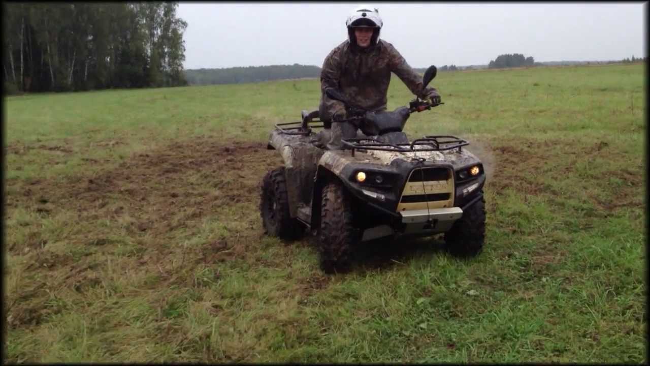 Cectek Gladiator, Polaris Sportsman - покатушки