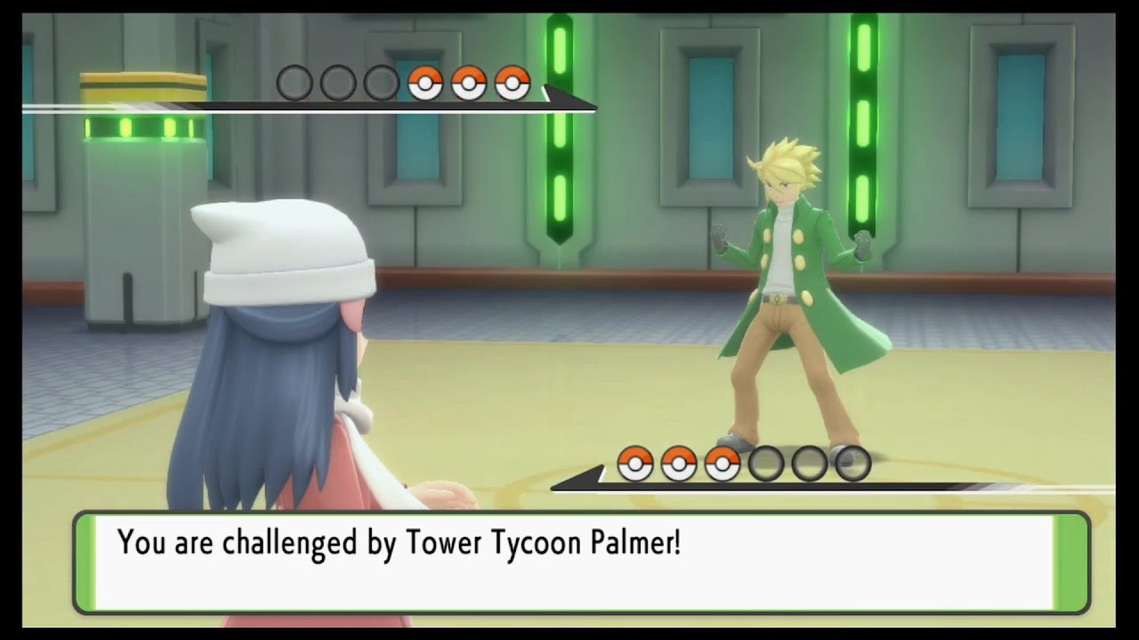 Pokemon BD/SP vs Tower Tycoon Palmer (Battle 49)