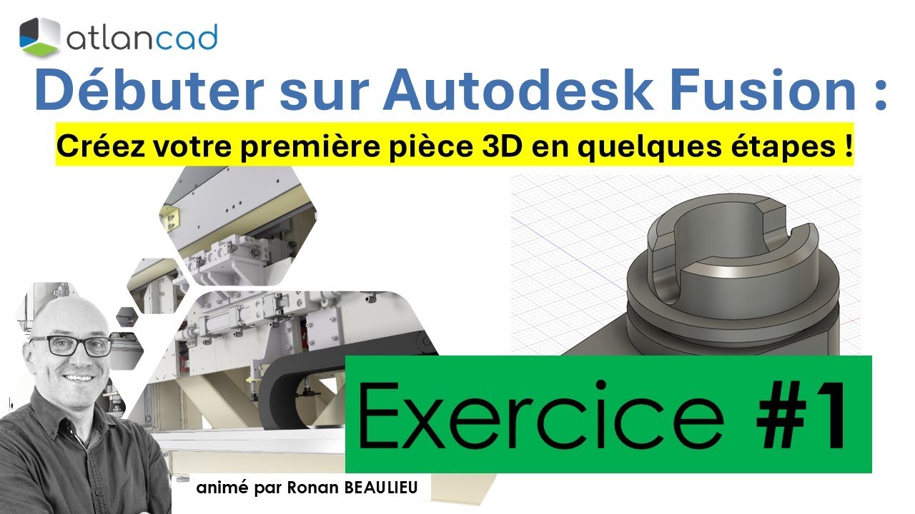 Autodesk Fusion pour débutant. Comment créer votre première pièce 3D en quelques étapes ?