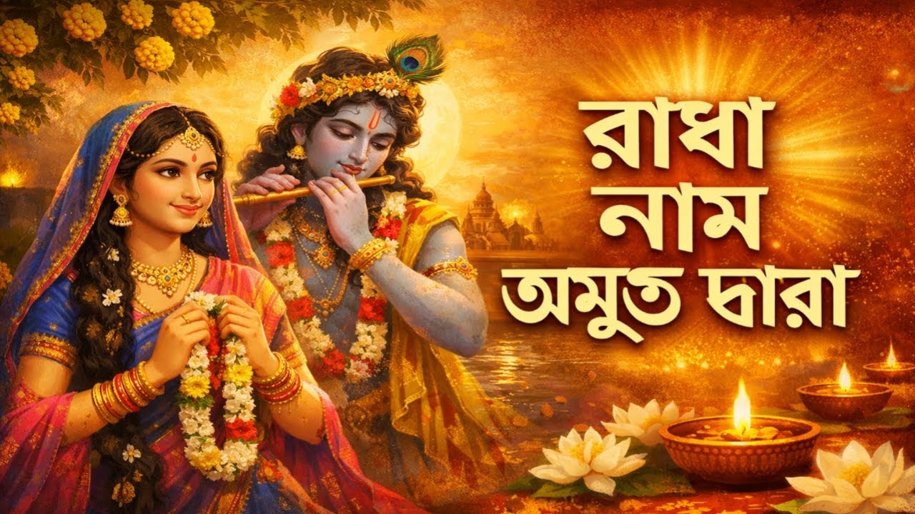 রাধা নাম অমৃত ধারা | Radha Bhajan Bengali | Krishna Radha Devotional Song