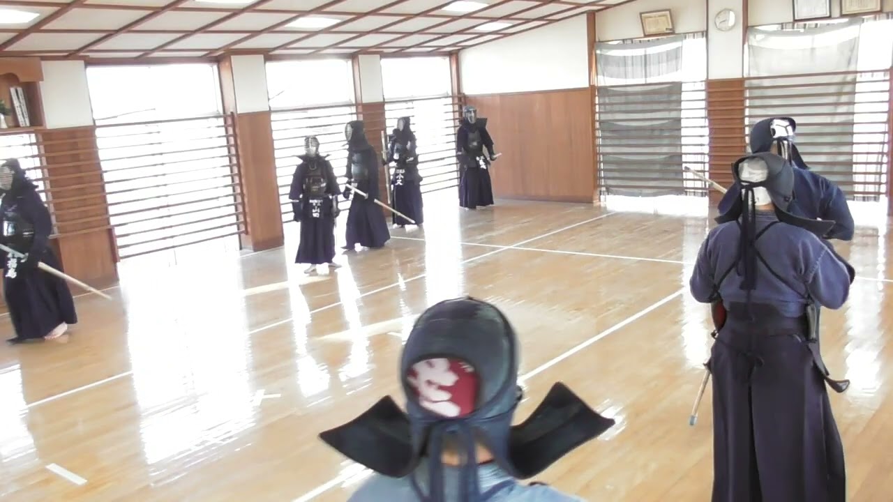 2026-01-10(3)土曜日の稽古、前半(奥側)