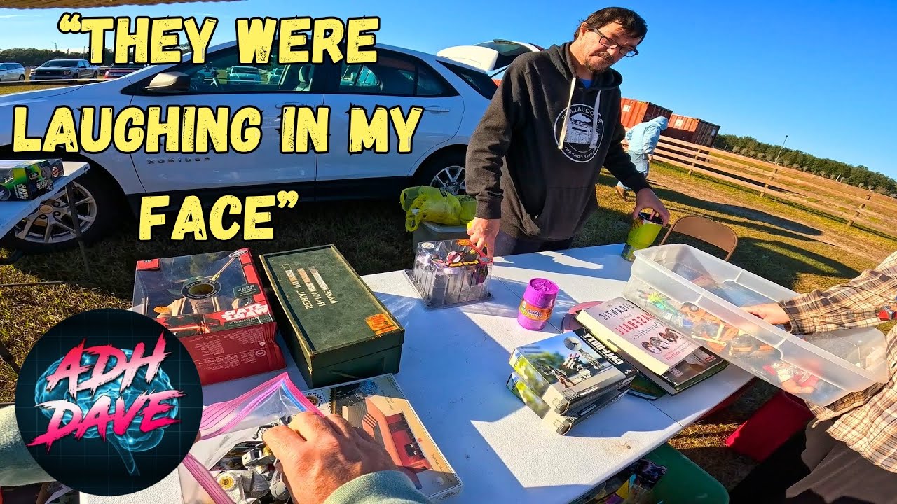 The bad behavior of mean people at the flea market....