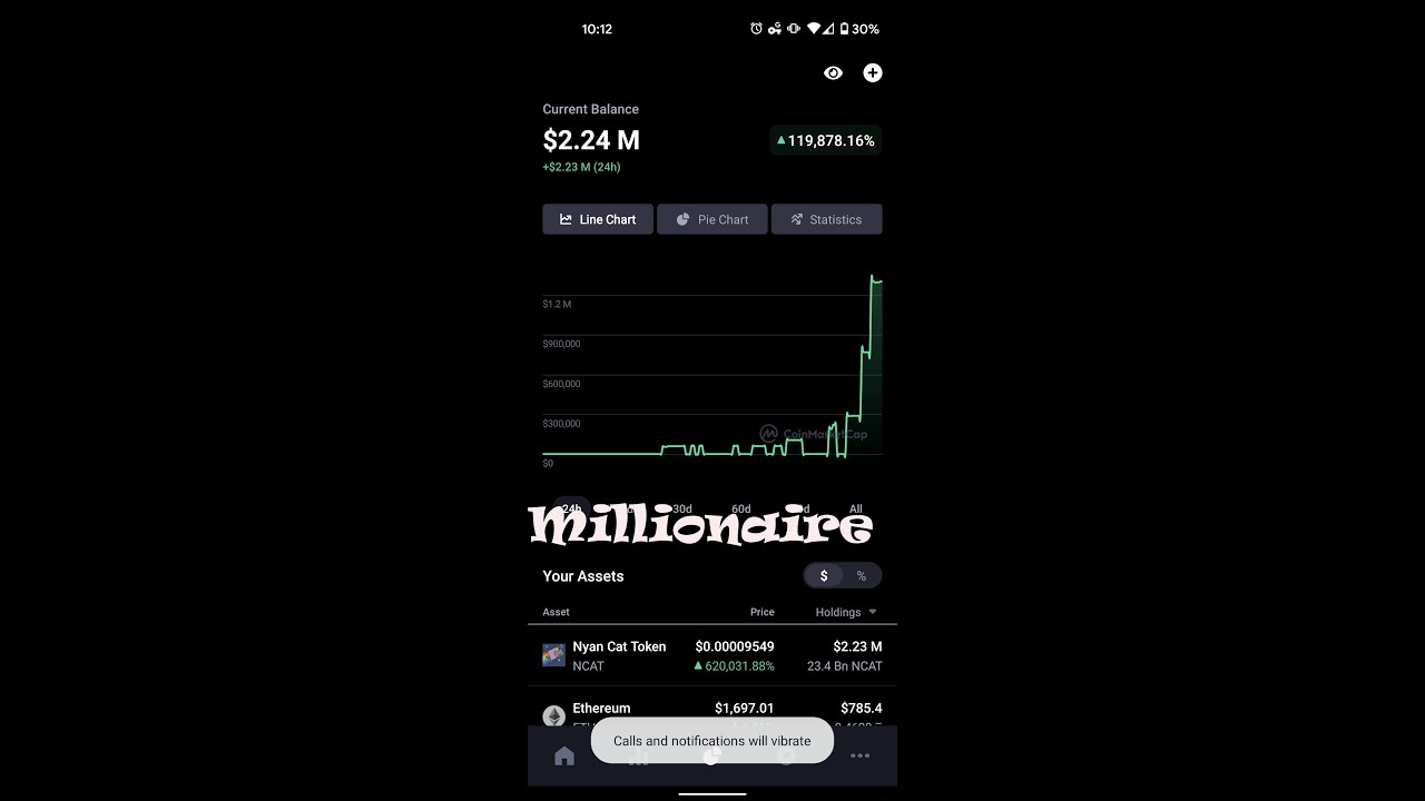 #NCAT's  #CoinMarketCap price glitch *REUPLOAD*