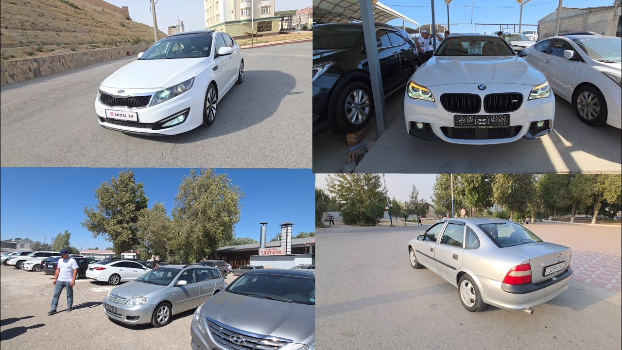 Мошинбозори Хуҷанд🇹🇯 Hyundai Sanata Toyota corolla Opel Vector Opel zafira BMW f10 Honda cr-v Kia k5