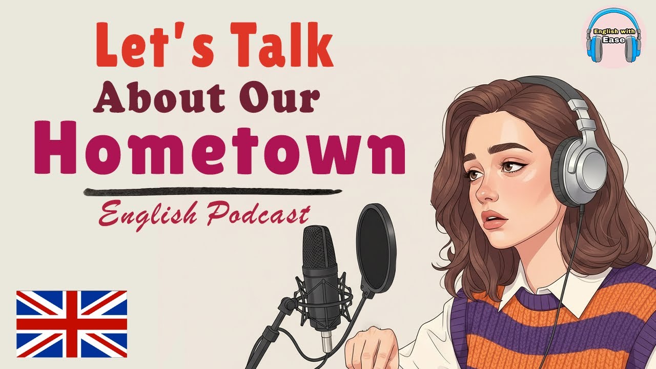 How to Talk About Your Hometown in English | My Hometown | City Life vs. Village Life 