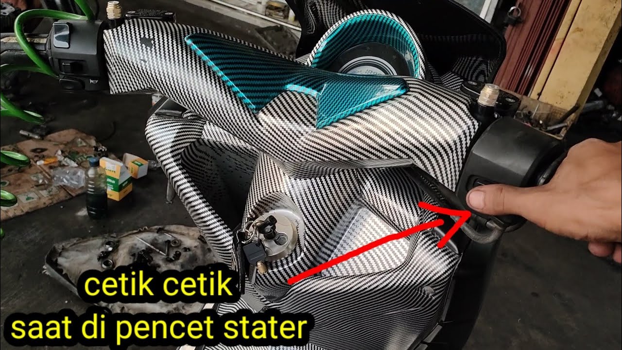 BUNYI CETIK CETIK SAAT DI DOBEL START YAMAHA NMAX