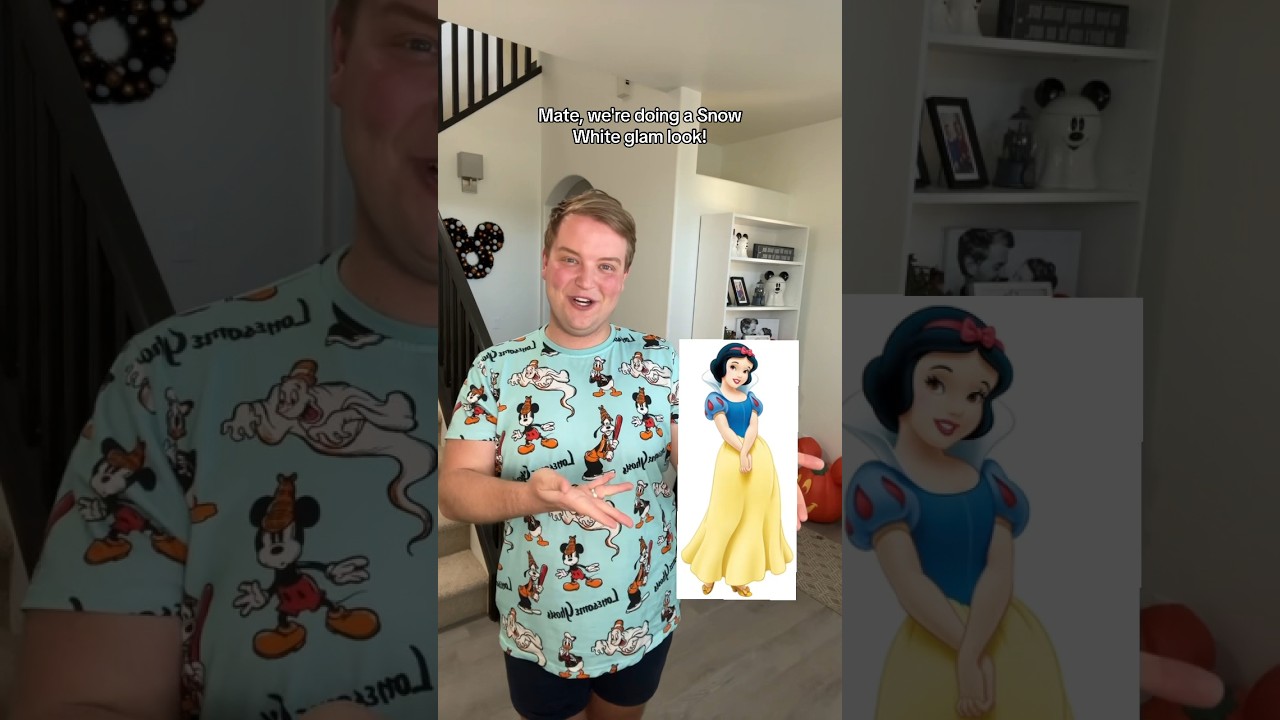 Гламурный костюм Белоснежки! #HalloweenWithShorts
