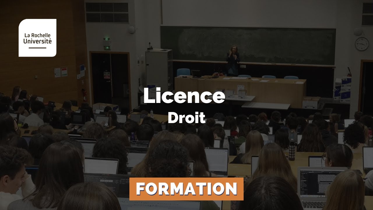 Licence Droit - La Rochelle Université