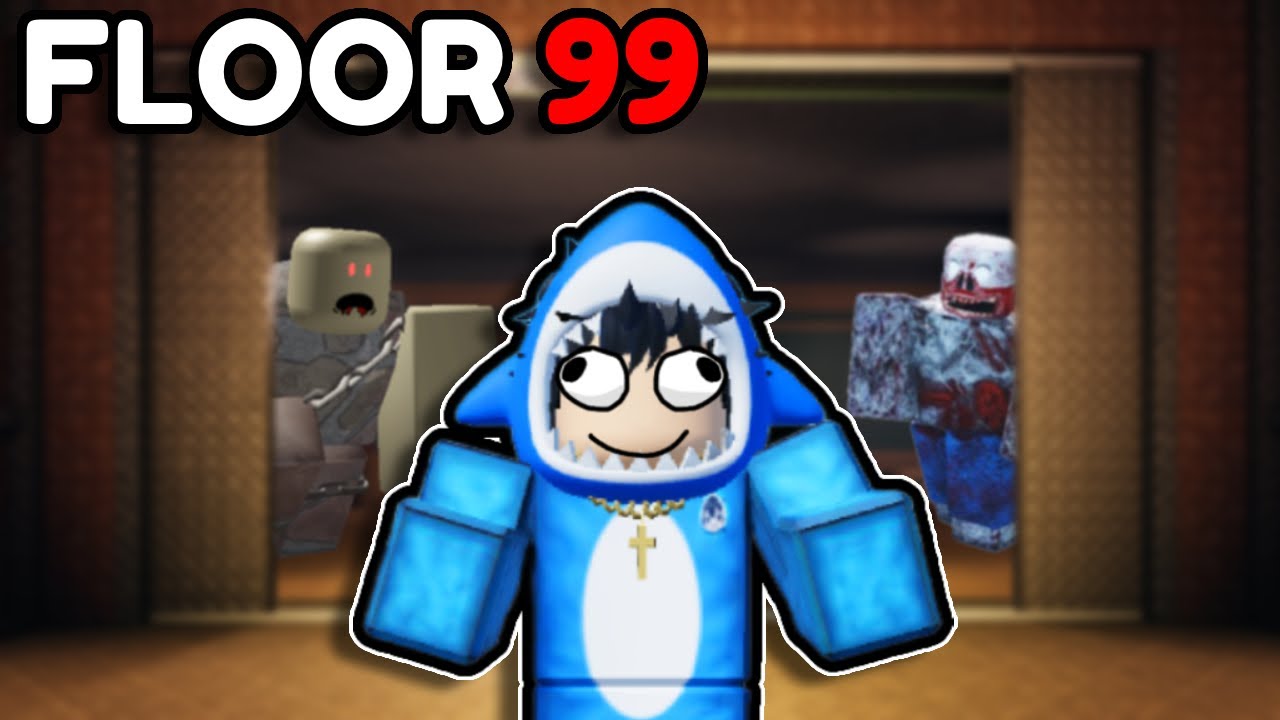 Я еле выжил на 99 ЭТАЖАХ в ЛИФТЕ Roblox...